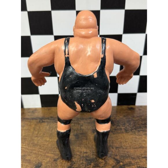 WWF LJN King Kong Bundy Vintage 1985 Titan Sports Wrestling Action Figure - Picture 4 of 10